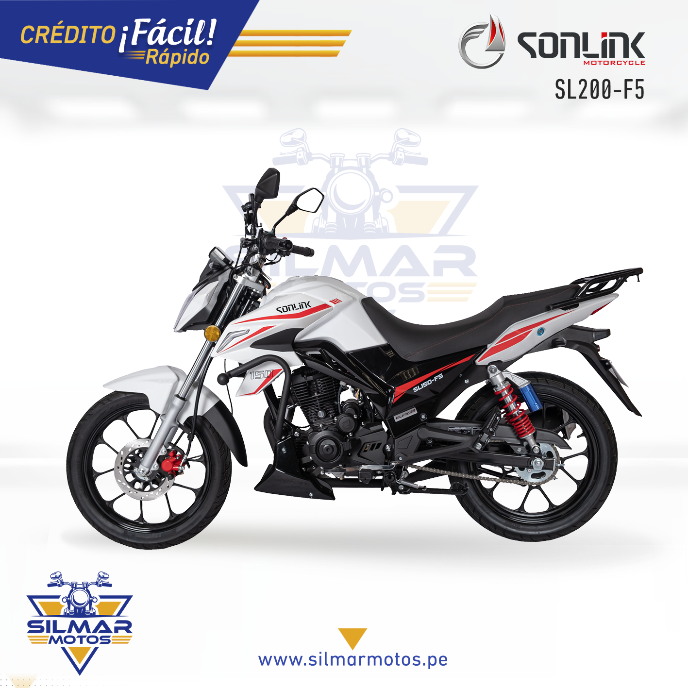 SONLINK - SL 200F5 / Naked - Silmar Motos