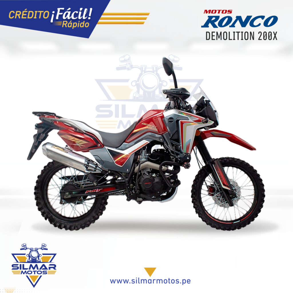 MOTOS RONCO – DEMOLITION 200X / Todo Terreno