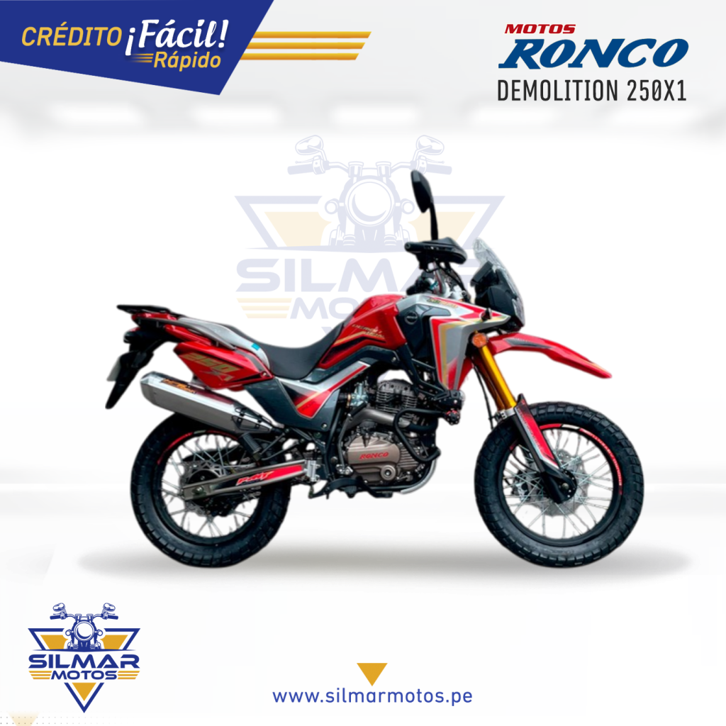 MOTOS RONCO – DEMOLITION 250X1 / Todo Terreno