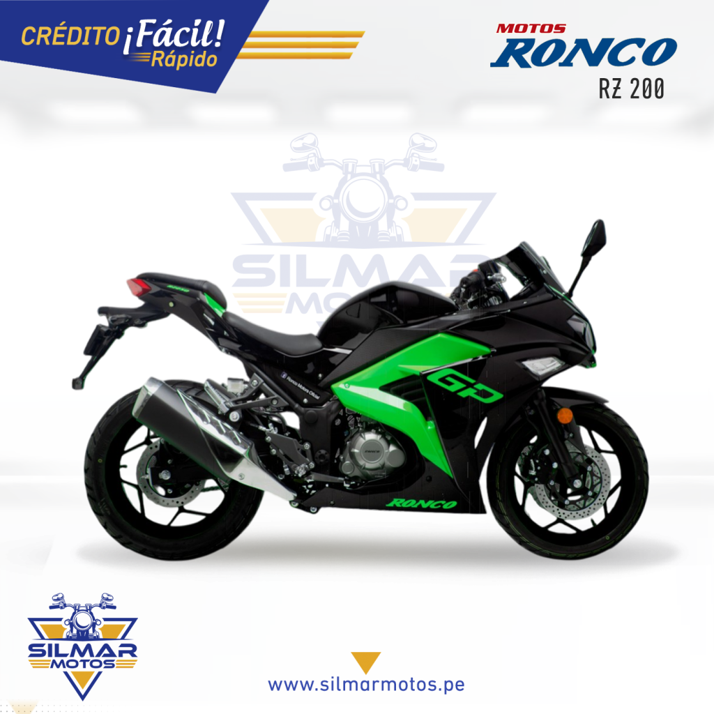 MOTOS RONCO – RZ 200 / Deportiva